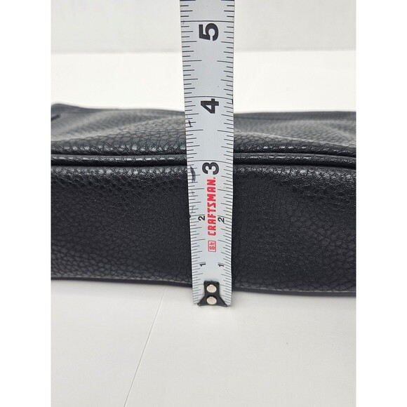 New Younique Multi Pocket Black Cosmetic Bag #1 Purple Lining - Picture 6 of 7